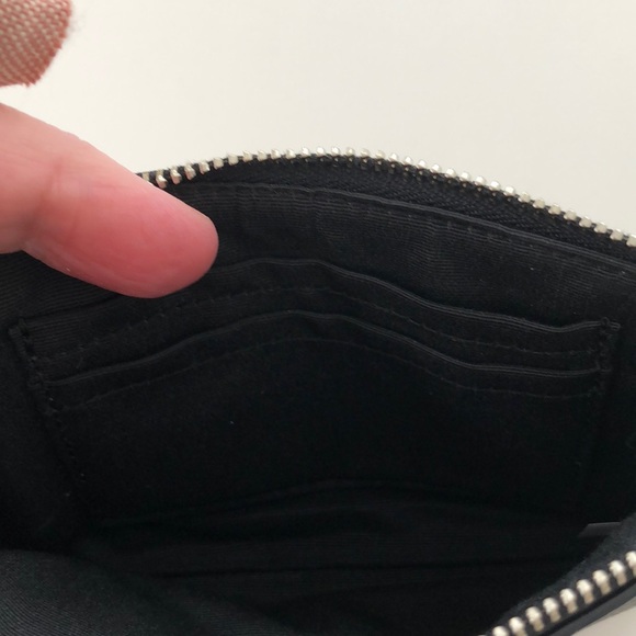 Coach Wristlet Dark Brown Signature Gold Front - Picture 4 of 10